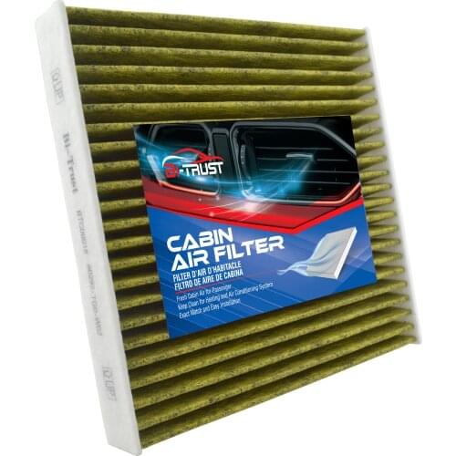 Bi-Trust Activited Carbon Cabin Air Filter for Acura RDX Honda Civic/Clarity/CR-V/CR-Z/Fit/HR-V/Insight/Odyssey