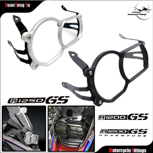 CNC Aluminum For BMW R1250GS R1200GS Adventure R1250GSA 13-21 Motorcycle Modified Headlight Guard Protective Cover with Bracket