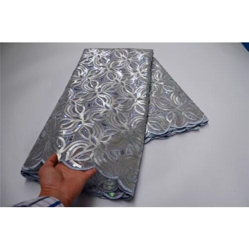 African Sequins Lace Fabric 2021 High Quality Elegant Lace Nigerian Lace Fabrics For Sewing French Lace Material OLP-254