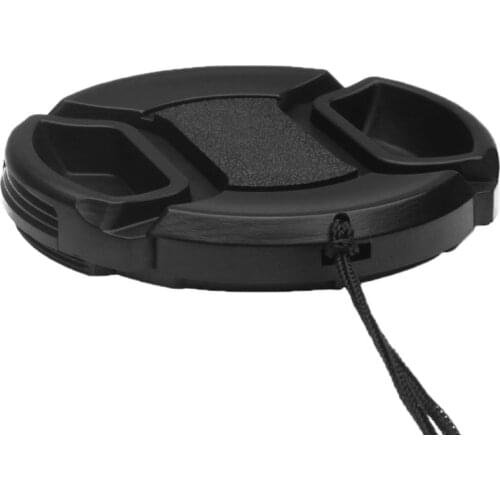 58mm Center Pinch Lens Cap Cover For Canon For Sony For Nikon DSLR Camera Accessories Camera Y3B8