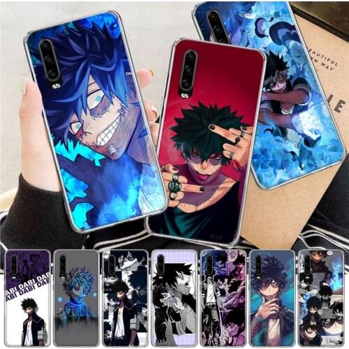 Dabi Boku no My Hero Academia Soft Cover Phone Case For Huawei P30 P20 P10 P40 Mate 30 20 10 Pro Lite P Smart Z Plus + Gift Coqu
