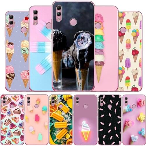 Cream ice cream cake Soft Silicone Phone Case For Huawei Honor 9 10 20 30 lite 20 30 PRO MATE 9 10 20 30 PRO 20 30 lite