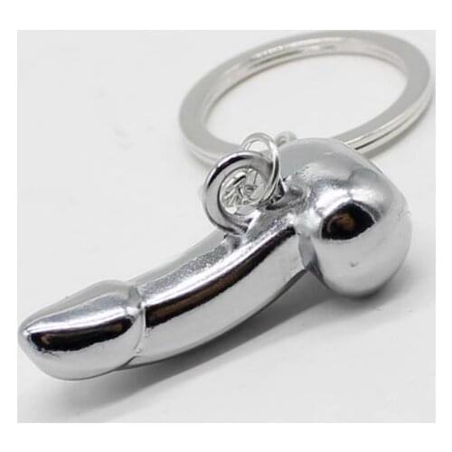 2020 New Jewelry Male Reproductive Organ Personality Key Penis Chain Men and Women Couple Fashion Keychain