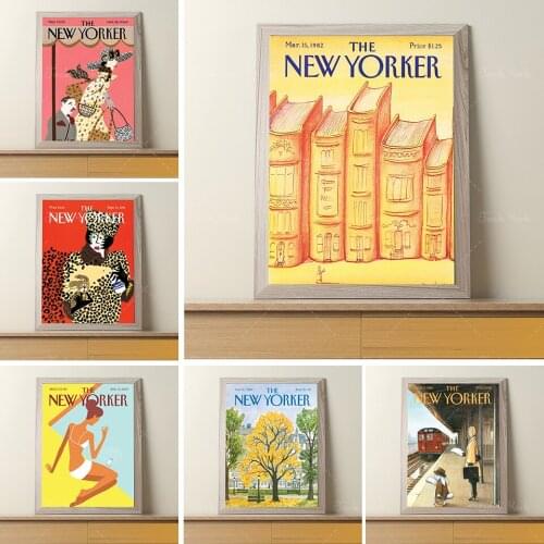 Poster and Prints The New Yorker 1998 September 21 Magazine Cover All Sizes Canvas Painting For Living Room Home Wall Art Decor