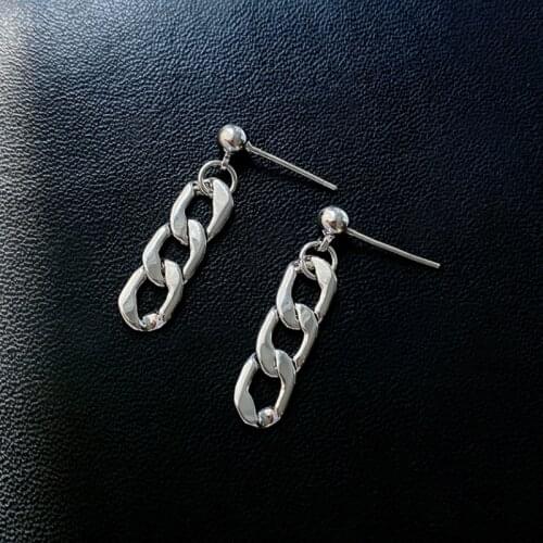 Chain earrings Korean style temperament simple earrings fashion all-match New Trend elegant exquisite Jewelry Earrring