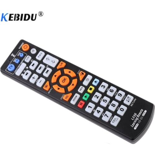 Kebidu Universal Smart IR Remote Control with learn function, 3 pages controller copy for TV STB DVD SAT DVB HIFI TV BOX