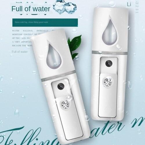 1PC USB Portable Nano Mist Sprayer Facial Body Nebulizer Steamer Moisturizing Skin Care Mini Face Spray Beauty Device