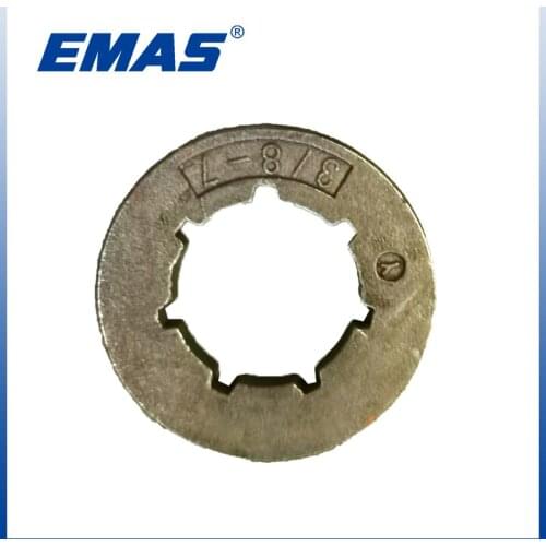 10pcs Rim Sprocket and bearing 3/8-7T for cheapest Chinese chainsaw spare parts 4500/5200