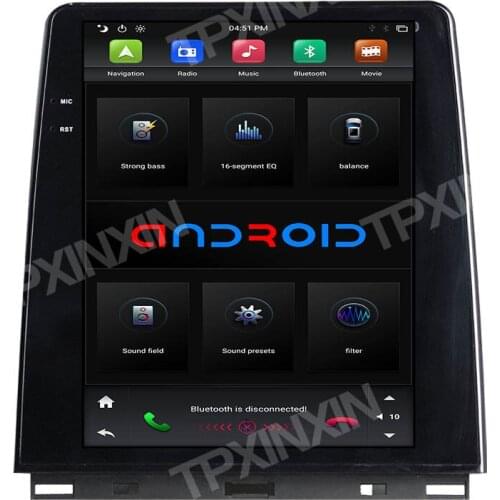 For RENAULT CLIO 5 2013+ Android 9.0 Tesla style car GPS Navigation head Unit No DVD Tape Recorder Multimedia Player auto stereo