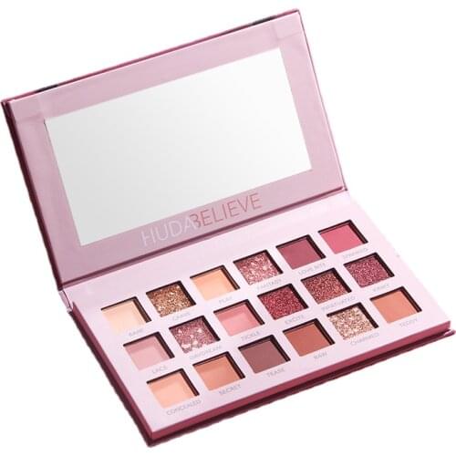 Dumb Pearl 18 Color Eye Shadow Disk Color Makeup Eye Shadow Easy Wear Natural Luminous Brighten Radiant Beauty maquiagem