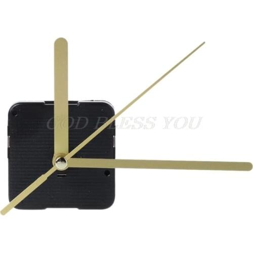 DIY Quartz Clock Movement Mechanism Hands Wall Repair Tools Parts Silent Kit Set Gold Pointer 46 Drop Shipping