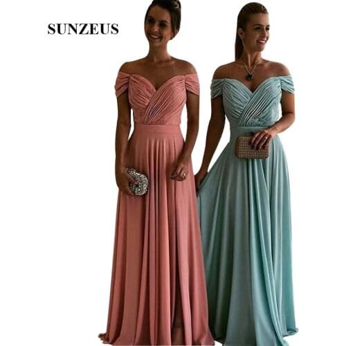 Illusion Tulle Neck Cap Sleeves Long Chiffon Bridesmaid Dresses Pleated Bodice A-line Elegant Wedding Party Gowns For Women