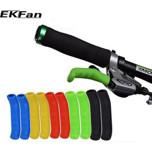 EKFan MTB Silicone Brake Handle Sleeve Mountain Road Bike Anti-Skid Brake Lever Protection Cover
