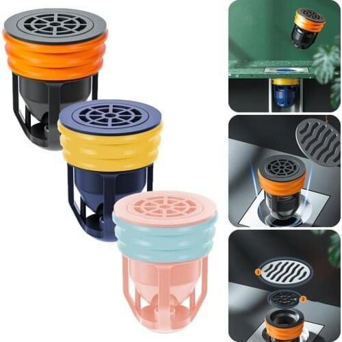 Sewer filter kitchen bathroom large displacement filter floor drain core deodorant magnetic suspension anti-backflow device