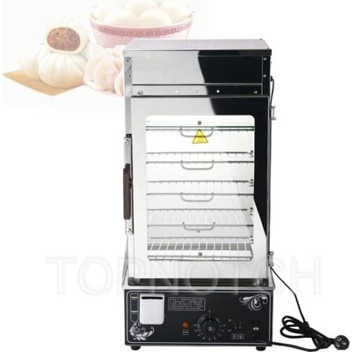 Commercial Electric Food Steamer Display Convenient Fast Food Steaming Machine Bun Steamer Bread Food Warmer