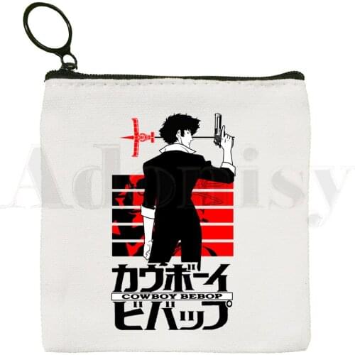 Cowboy Bebop Spike Japanese Anime Manga Bag Coin Purse Storage Small Bag Card Bag Key Bag Coin Clutch Bag Zipper Key Bag
