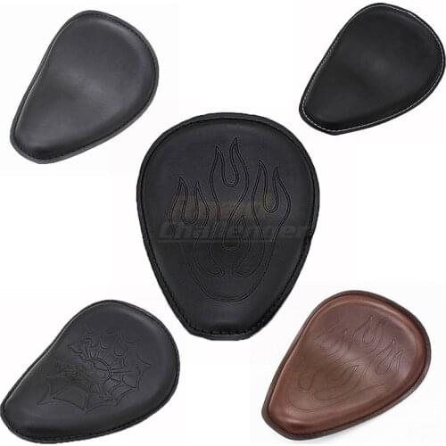 Motorcycle For Sportster Chopper Bobber Custom Solo Seat For Harley For Honda For Yamaha For Kawasaki