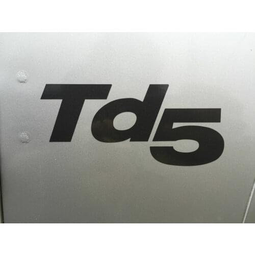 TD5 Stickers Replacement Decal DEFENDER Land Rover DISCOVERY DM A4 Q3 Auto Decoration