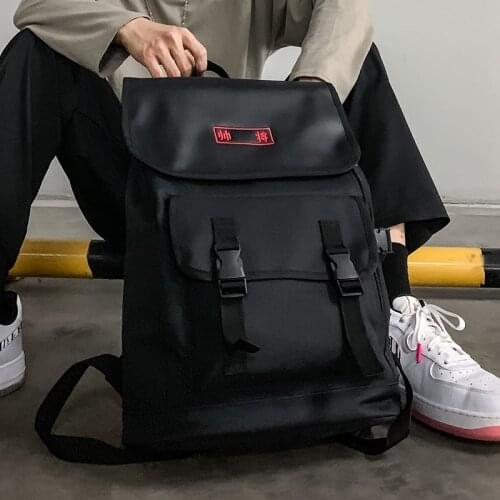 Fashion Men Backpack 15 inch Computer Laptop Bag 2021 Waterproof Nylon Anti-theft Travel Backpack school bags for teenage boys