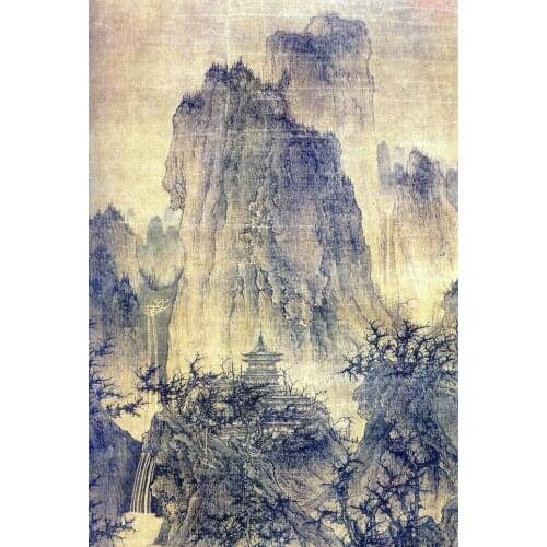 Traditional Oriental Artwork Art Film Print Silk Poster Home Wall Decor 24x36inch