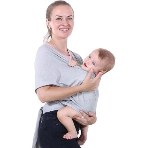 Baby Carrier Sling For Newborns Soft Infant Wrap Breathable Baby Sling Hipseat Breastfeed Birth Comfortable Sling Baby Carrier