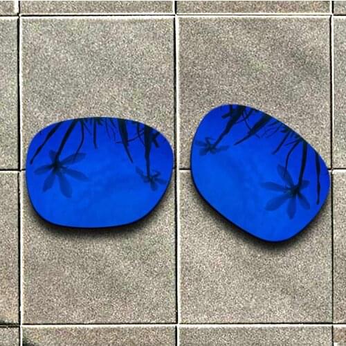 Deep Blue Polarized Sunglasses Replacement Lens for-Oakley Garage Rock Frame 100% UV Protection Good Fitness