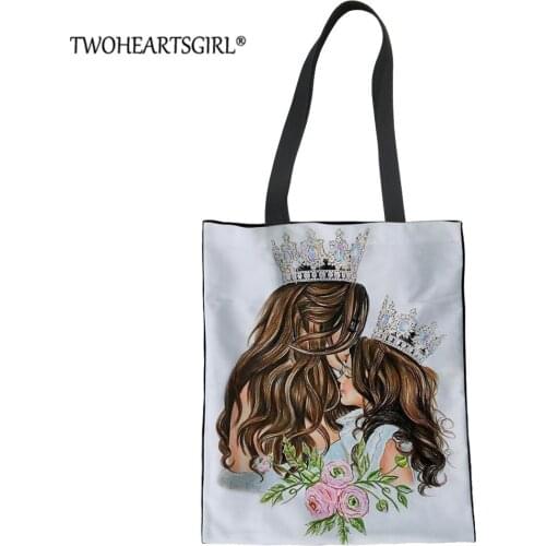 Тканевые сумки для покупок Twoheartsgirl China At AliExpress