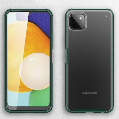 Shockproof TPU Bumper PC Transparent Cover Fundas For Samsung Galaxy F52 A22 5G 4G A225 A226 Case Protective Shell Coque Housing