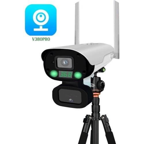V380APP outdoor temperature measurement camera Thermal imaging ip camera temperature monitoring camera instrument
