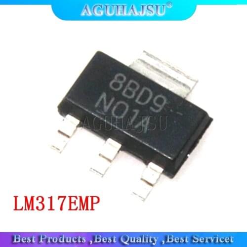 10pcs LM317 LM317EMP N01A screen LM317EM SOT223 Regulators new original