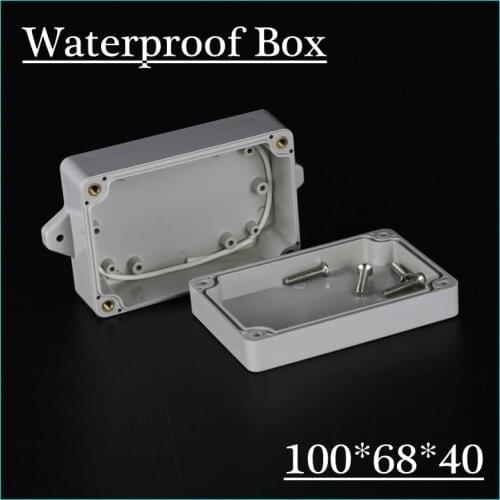 100*68*40mm new diy electronic box IP65 waterproof enclosure (1 pcs) electronic project enclosure shell enclosure control box