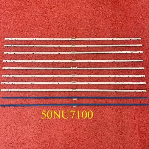 30pcs/lot LED backlight bar for Samsung 50NU7100 UN50NU7100 UE50NU7100 UE50NU7470 UE50NU7400 BN61-15484A BN96-45952A 45962A