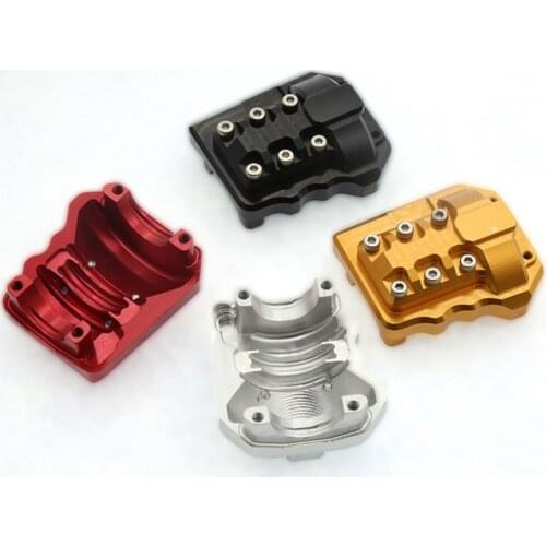 Aluminum Front or Rear Axle Cover Differential Bridge Cover for 1/10 TRX-4 RC Crawler Car Modification Kits