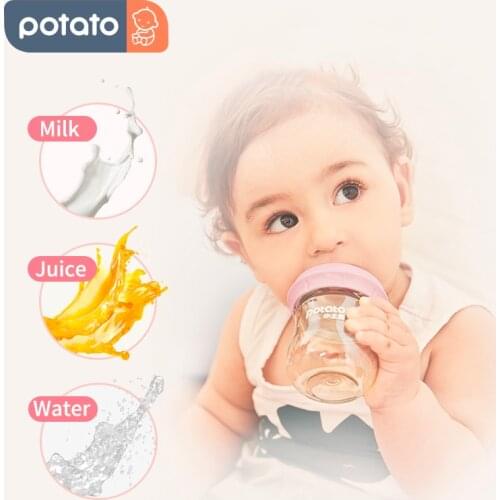Newborn Baby Bottles Anti-Colic PPSU Feeding Bottles, Nursing Bottles 80ML