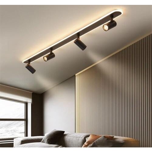 BLACK Acrylic Minimalist Modern Led Ceiling Lights For Dining Room Living Room Kitchen Wardrobe Luminaires Hanging Lamp Fixtures