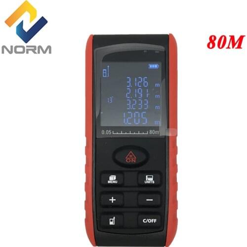Norm Digital Laser Distance meter 40M-100M laser rangefinder accuracy 2mm range finder laser measure tool trena laser meter