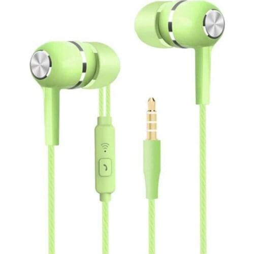 In-ear earphone subwoofer wired headset VPB S12 with wheat line control universal headset mobile phone heavy bass earphones