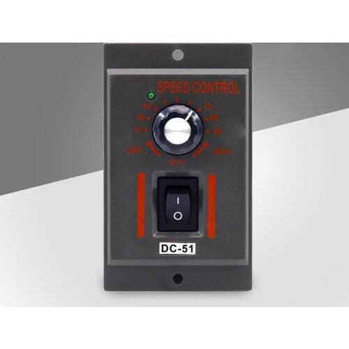 1PCS Motor Speed Controller AC 220V 50HZ Green LED indicator 6 terminals on/ off 90V