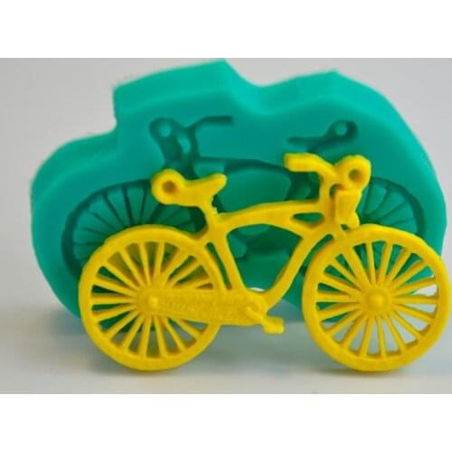 Luyou Cake Decorating Tools Bicycle Shape 3D Silicone Fondant Mould Cake Cupcake Mold Design Chocolate Mould Bake Ware FM773