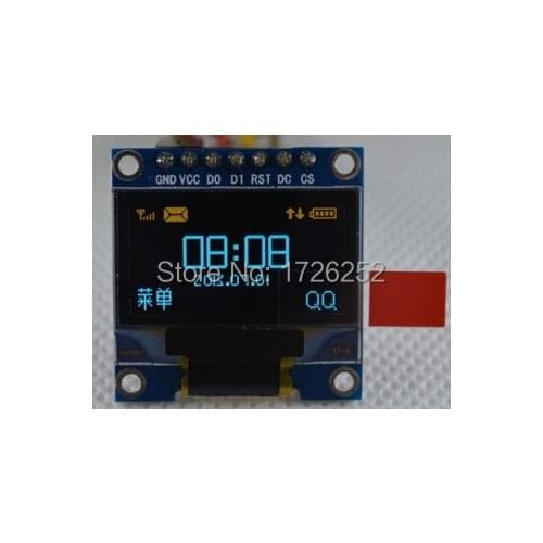 0.96 inch Yellow Blue OLED Display Module SSD1306 Drive IC 128*64 IIC/SPI Interface