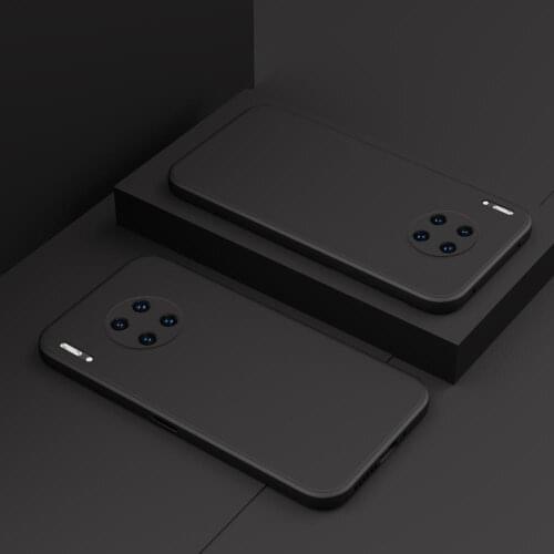 Soft Mate40 Pro + Case Matte No Words Painting For Huawei Mate 40 20 30 P30 P40 Pro Plus Nova 5 5Z Y9S 2019 Honor View 30 Cover