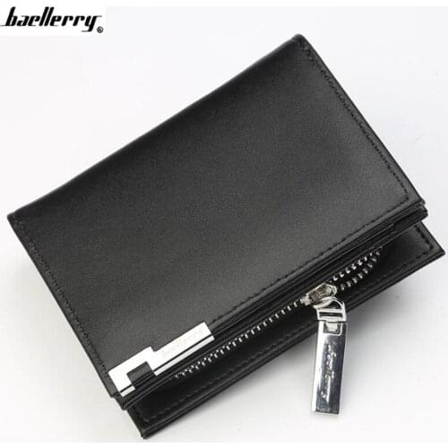 New Arrival soft Leather Wallet Men Coin Purse Multifunction High capacity Top Quality Short Men wallets purse with coin pocket