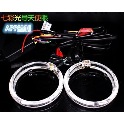 APP light guide angel eye mobile phone color control daily travel light and flash demon eye