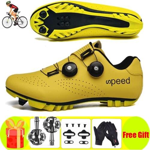 Professional Cycling Shoes Self-Locking Racing Sapatilha Ciclismo Mtb Men Sneakers Women Mountain Bike Bicicleta Carretera