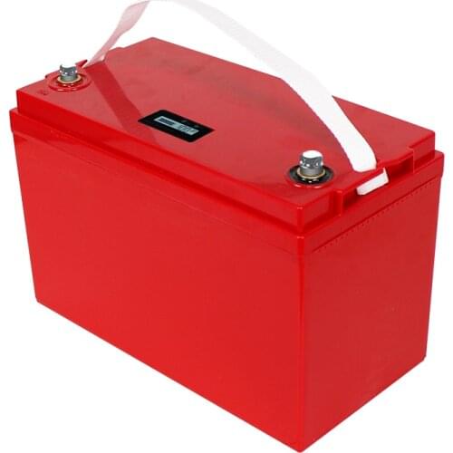 RV leisure 12V 60Ah Lithium Iron Phosphate Battery Rubber Shell