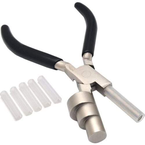 Wire Bending Pliers Multi-Size 13 17&22mm Barrels Stainless Steel Jaws,Grip Handle ,Wrapping Tool For Jewelry Making