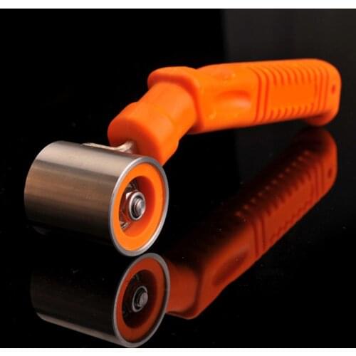 Wallpaper Roller Seam Roller Steel Hand Roller with Anti-Slip Handle, Perfect for Wallpaper Vinyl and Home Decoration