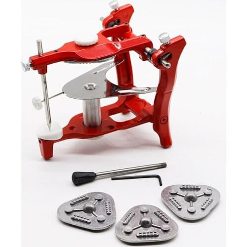 Dental Full Mouth Adjustable Articulator Average Articulator Anatomical Mechanics Jaw
