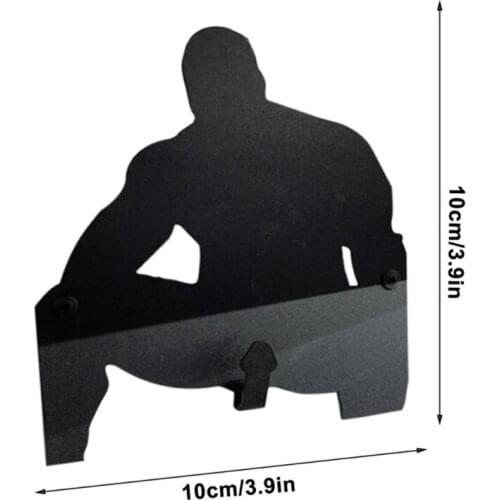 X6HD Iron Key Hanger Pants Hangers Scarf Hangers for Closet Organizer Jean Hangers Scarf Holder Closet Space Saving Hangers