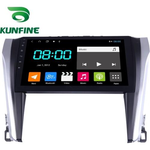 Android 10.0 1024*600 Octa Core Car DVD GPS Navigation Player Deckless Car Stereo for Toyota Camry 2015-2018 Headunit